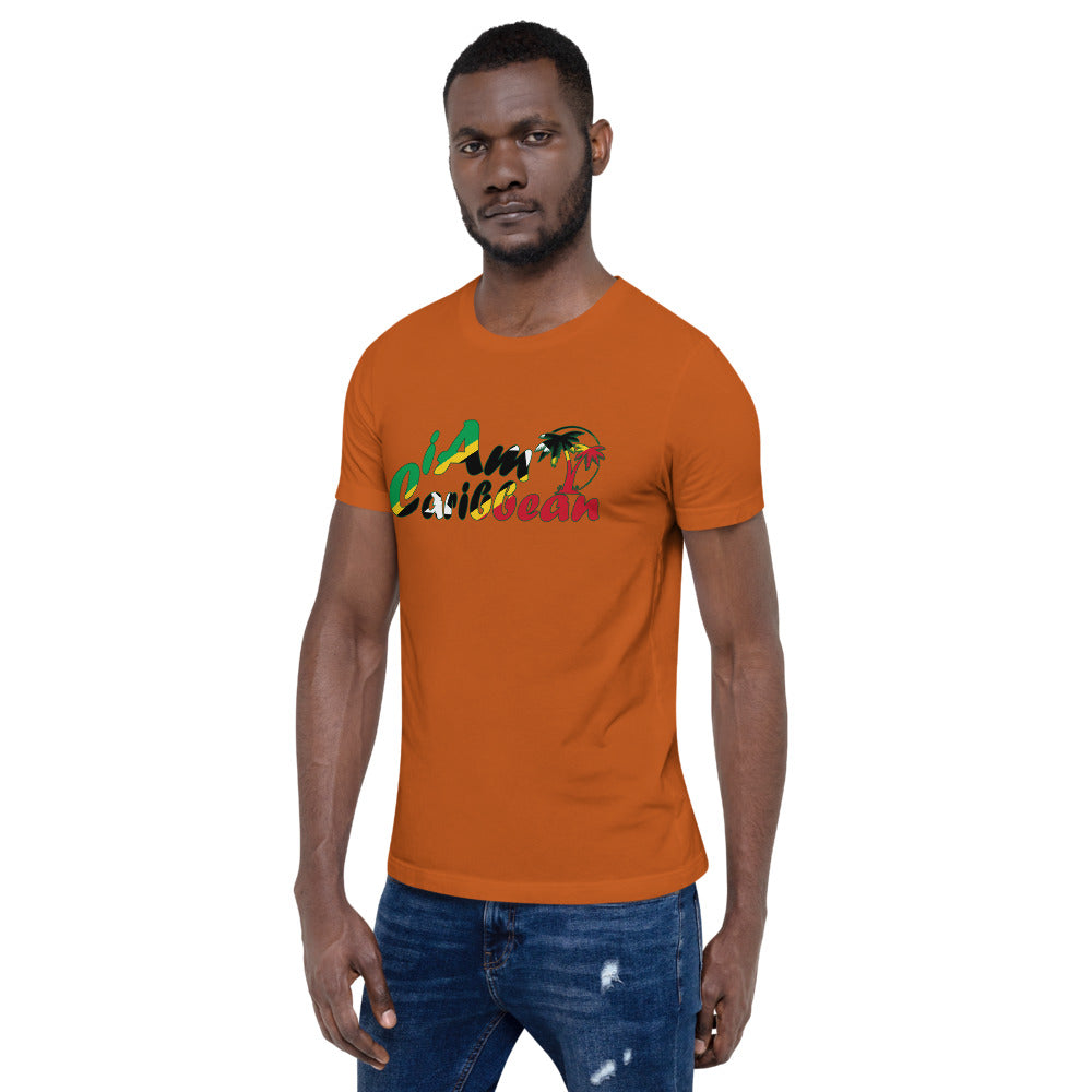 iAm Caribbean Graphic Short-Sleeve Unisex T-Shirt - St. Kitts & Nevis