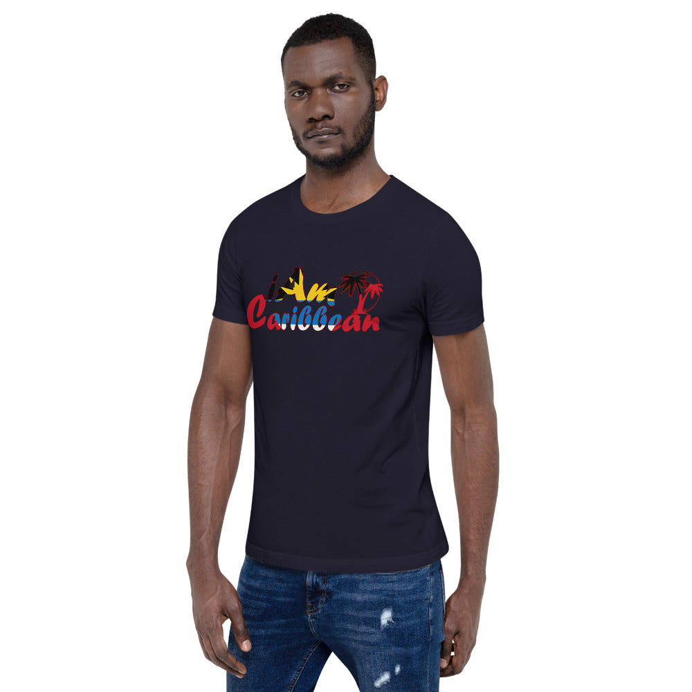 iAm Caribbean Graphic Short-Sleeve Unisex T-Shirt - Antigua & Barbuda