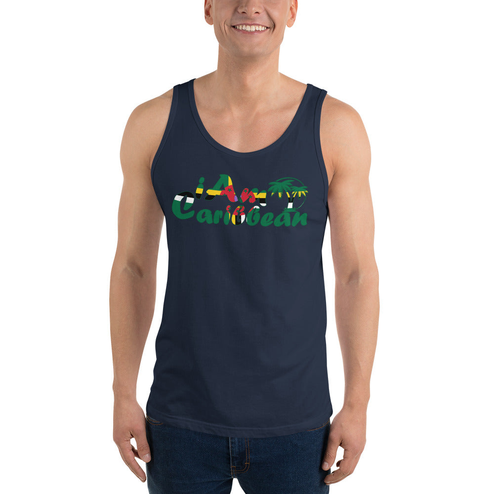 Signature Graphic Unisex Tank Top - Dominica