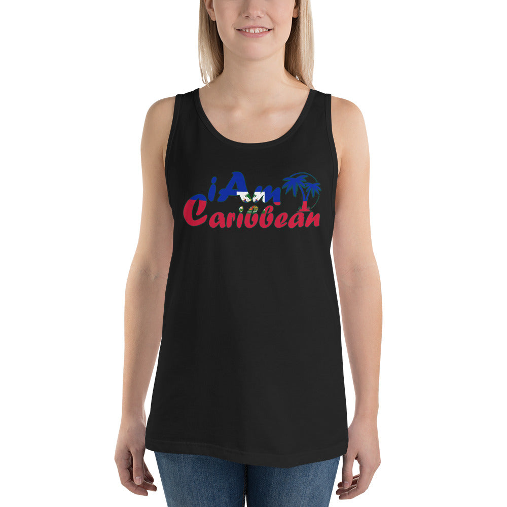 Signature Graphic Unisex Tank Top - Haiti