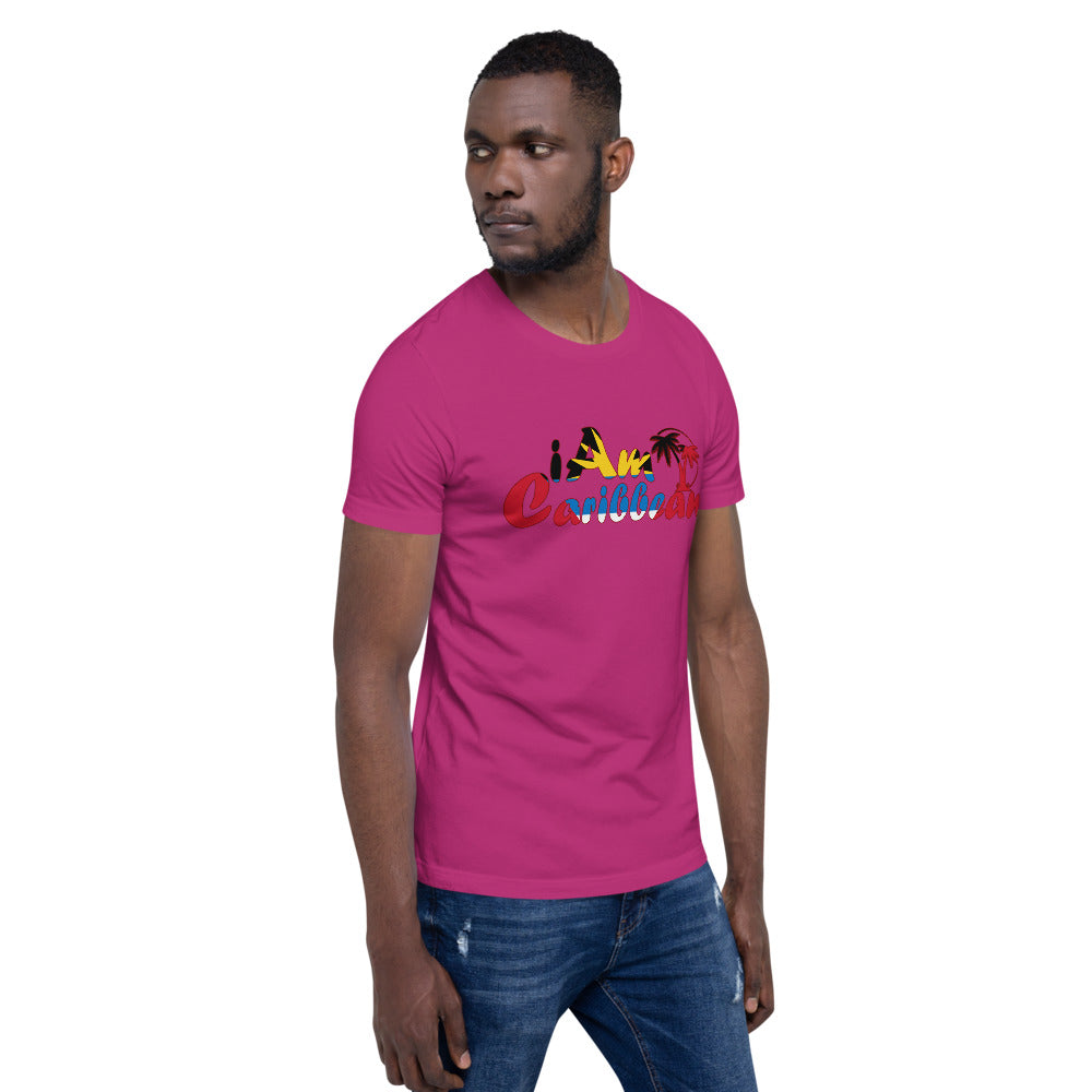 iAm Caribbean Graphic Short-Sleeve Unisex T-Shirt - Antigua & Barbuda