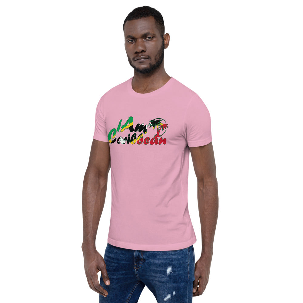 iAm Caribbean Graphic Short-Sleeve Unisex T-Shirt - St. Kitts & Nevis
