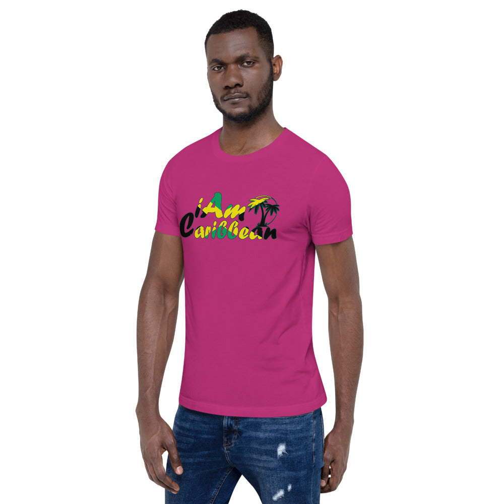 iAm Caribbean Graphic Short-Sleeve Unisex T-Shirt - Jamaica