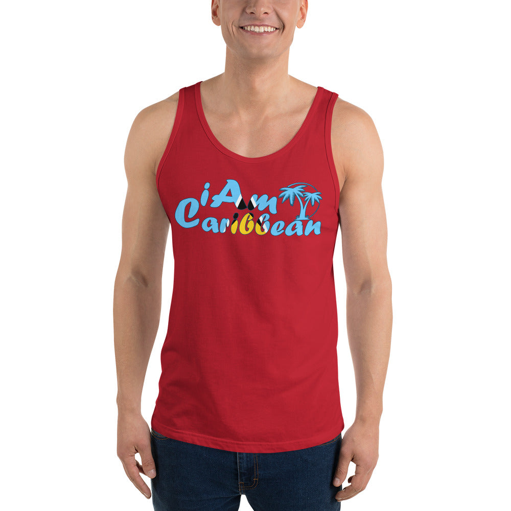 Signature Graphic Unisex Tank Top - St. Lucia