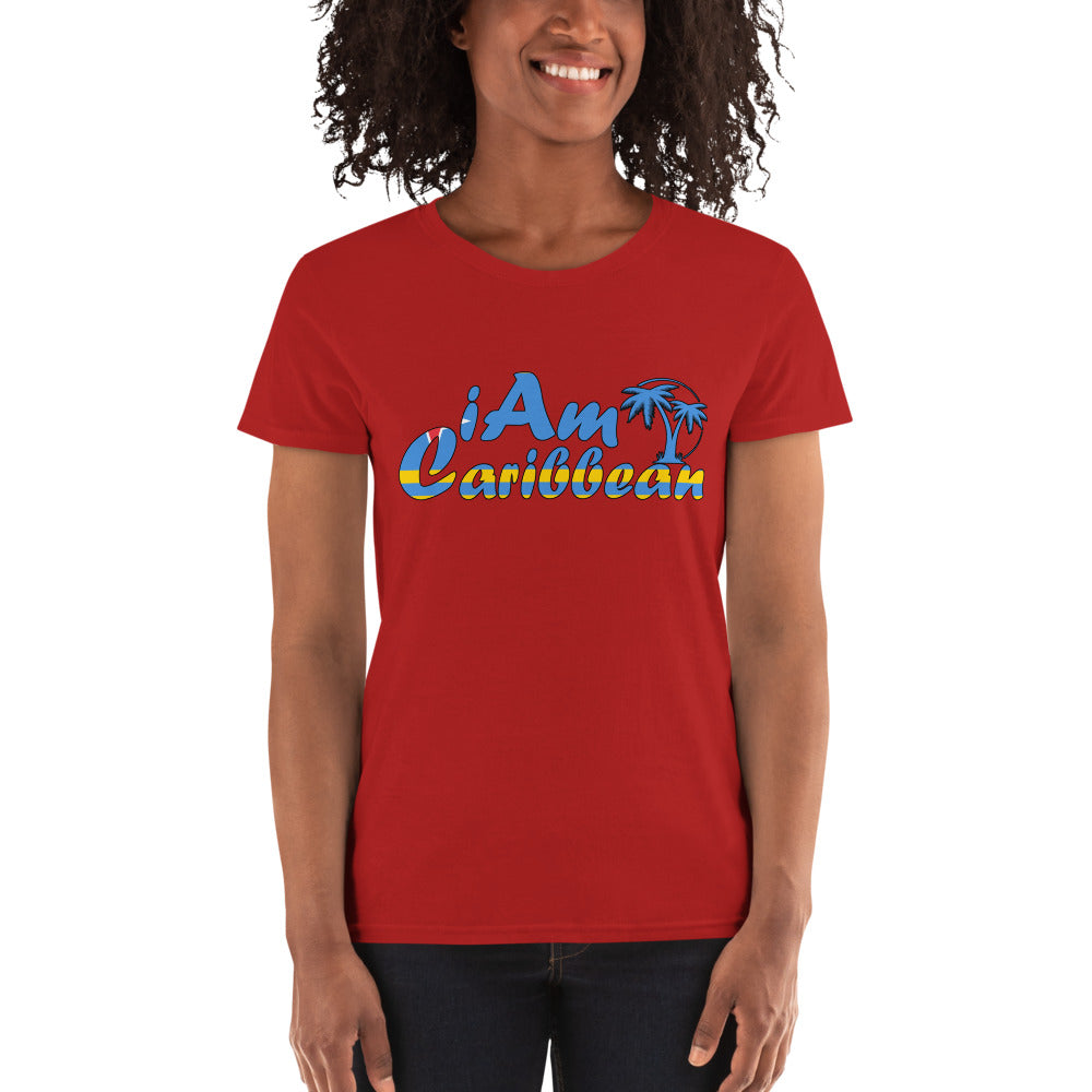 Signature Graphic Women's short sleeve t-shirt - Aruba