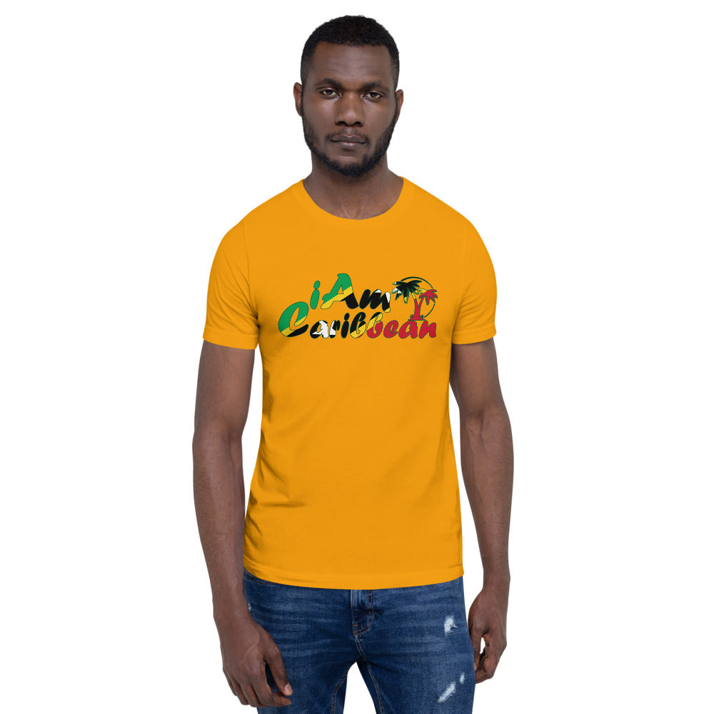iAm Caribbean Graphic Short-Sleeve Unisex T-Shirt - St. Kitts & Nevis