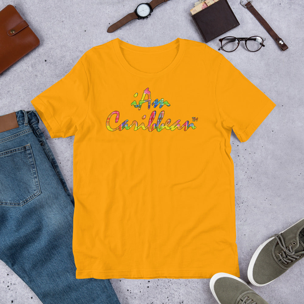 US Virgin Islands Madras Short-Sleeve Unisex T-Shirt