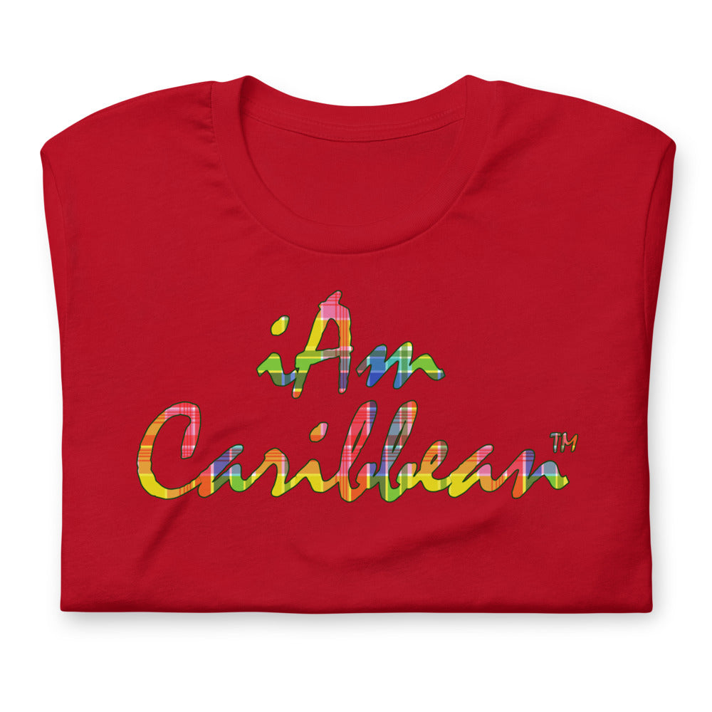 US Virgin Islands Madras Short-Sleeve Unisex T-Shirt