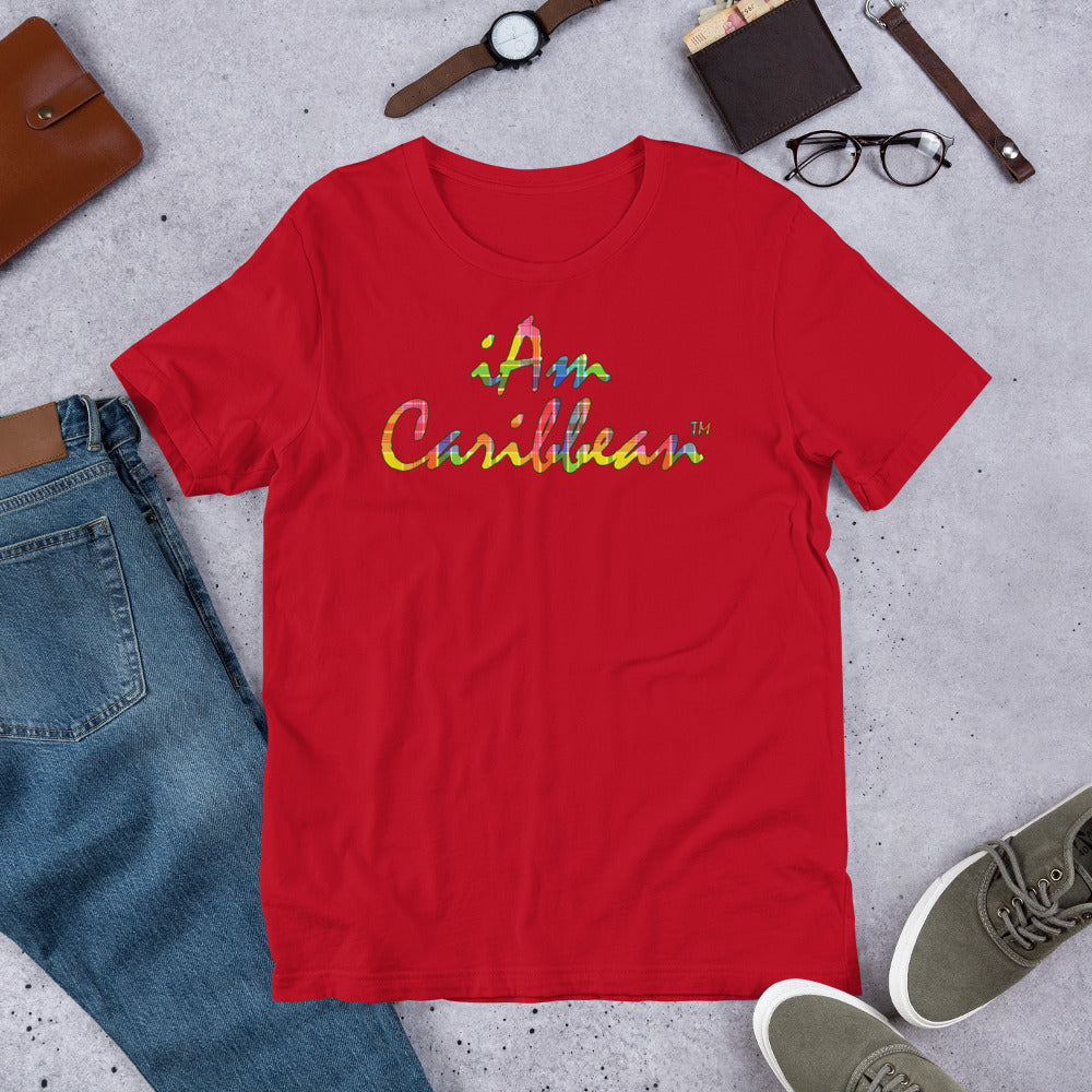 US Virgin Islands Madras Short-Sleeve Unisex T-Shirt