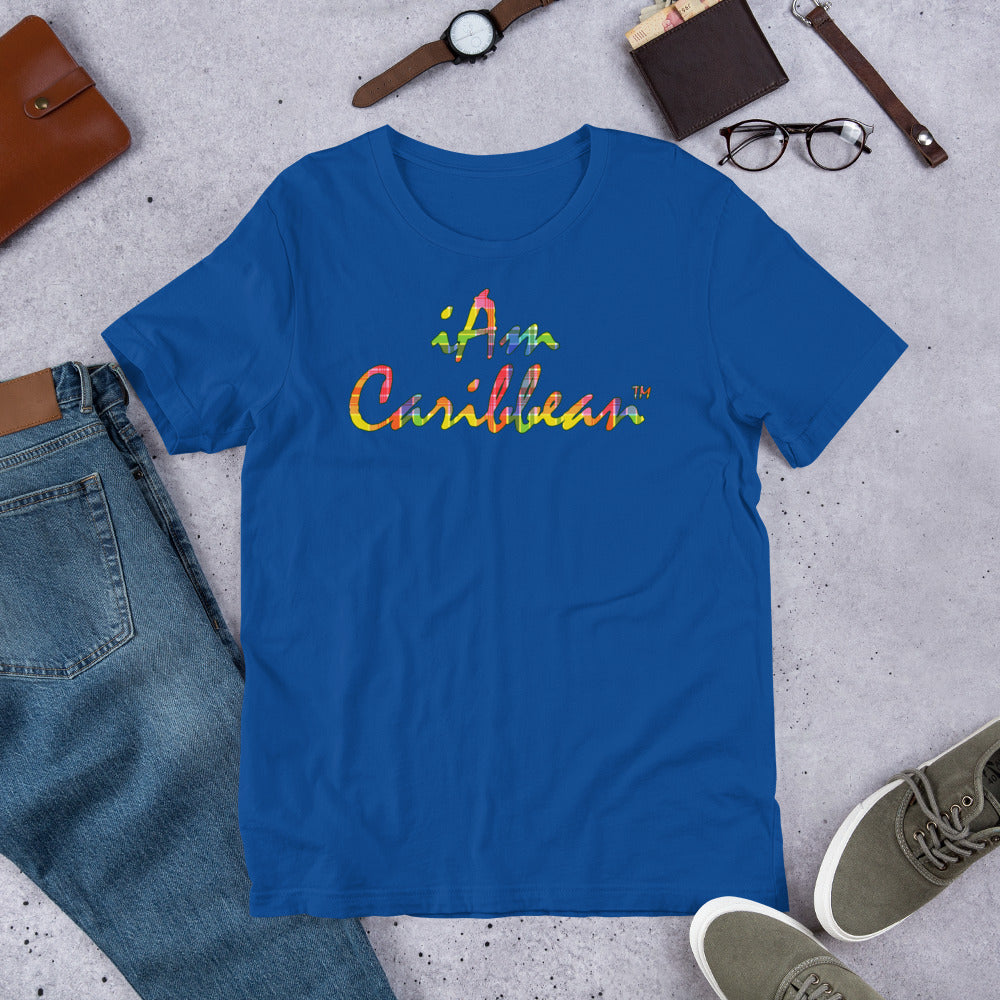 US Virgin Islands Madras Short-Sleeve Unisex T-Shirt