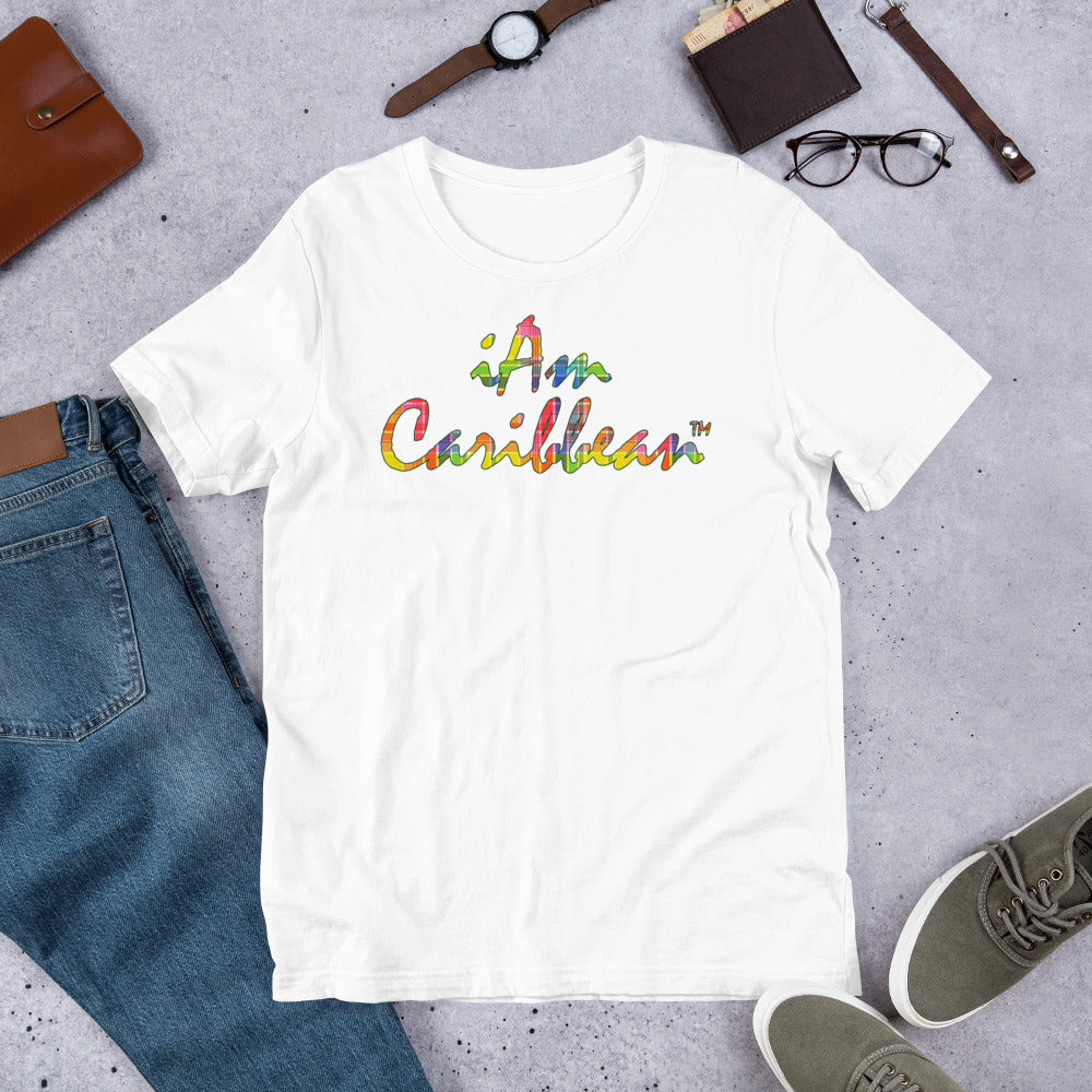 US Virgin Islands Madras Short-Sleeve Unisex T-Shirt