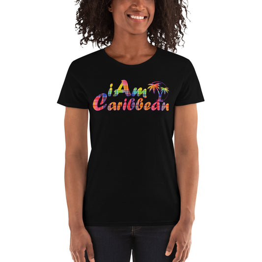 iAC US Virgin Islands Madras Women's short sleeve t-shirt
