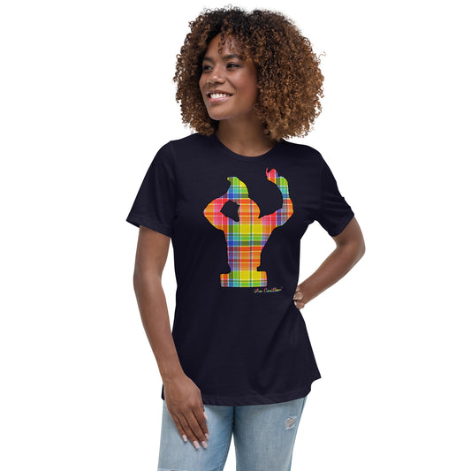 Freedom in Madras Women's Relaxed T-Shirt